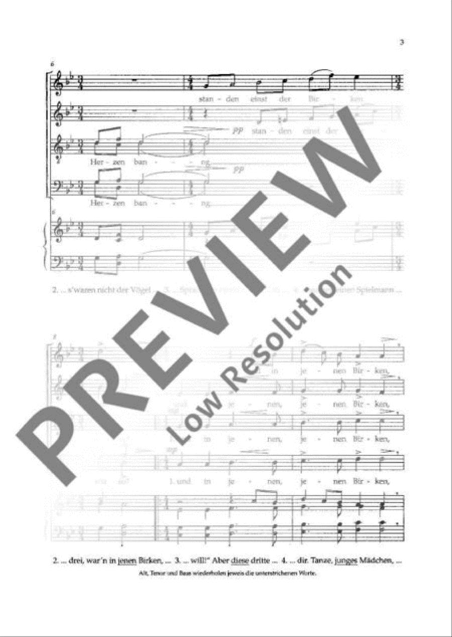 Five Baltic folk songs 4-Part scores gallery preview page 4