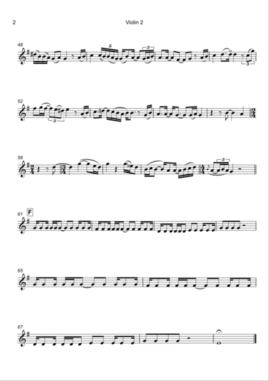 Take Me To Church String Quartet scores gallery preview page 5