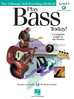 Book cover for Play Bass Today! – Level 1