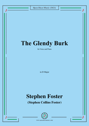 S. Foster-The Glendy Burk,in D Major