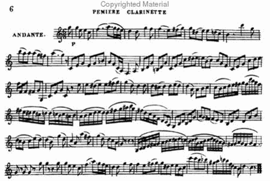 Three duos for two clarinets Opus 5