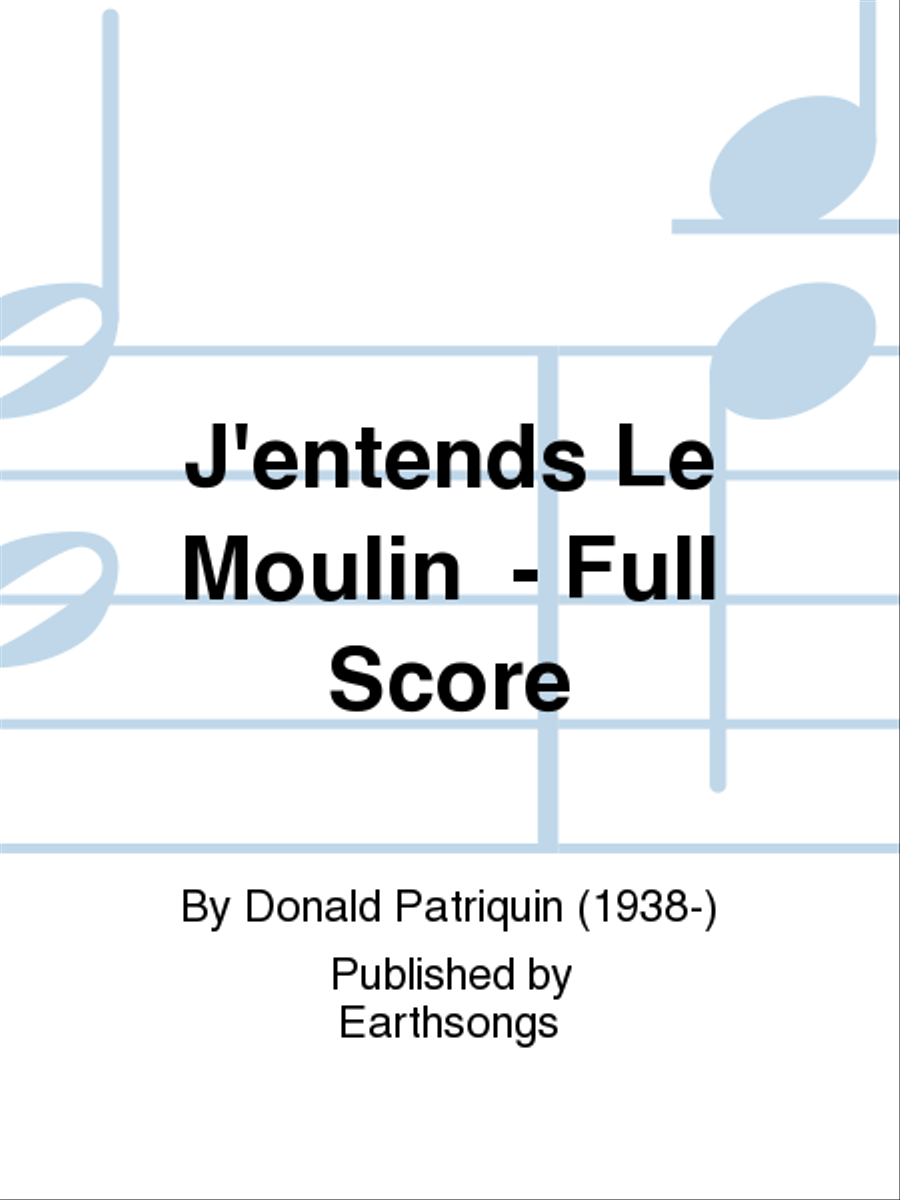 j'entends le moulin j'entends le moulin TTBB scores gallery preview page 1