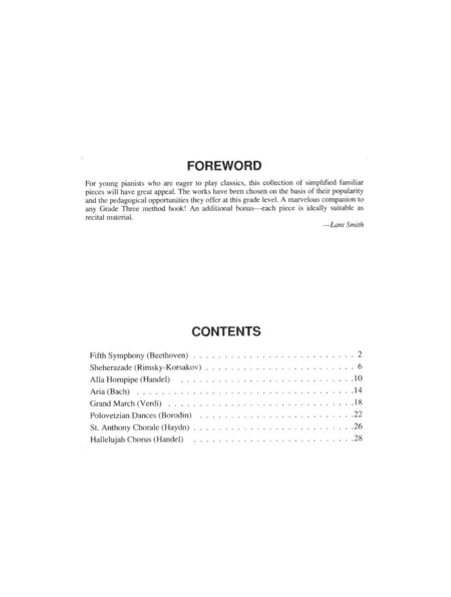 Classic Duets for Piano - Level 3 Piano Duet scores gallery preview page 2