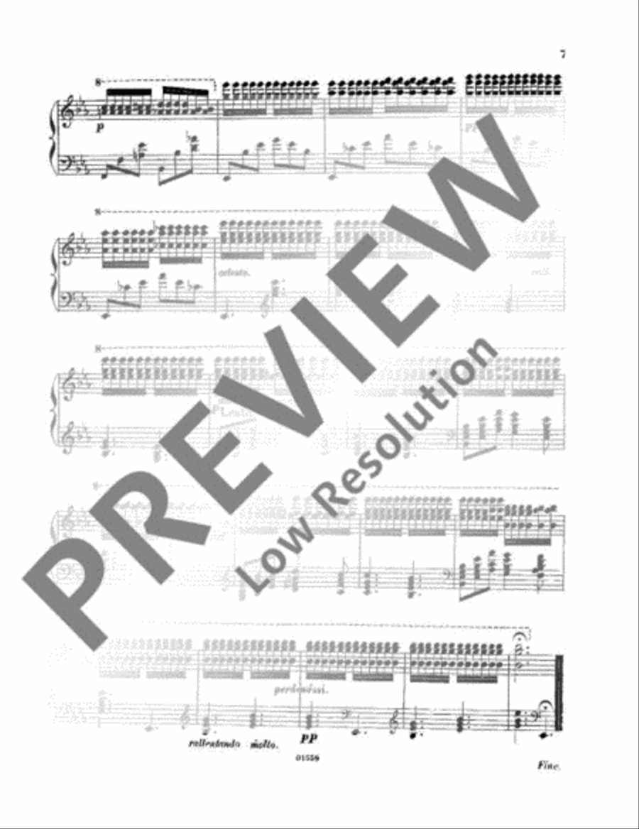 Le Poète Mourant Le Poète Mourant Piano Solo scores gallery preview page 8