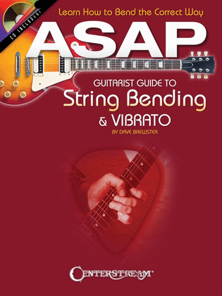 Book cover for Asap Guitarist Guide To String Bending & Vibrato
