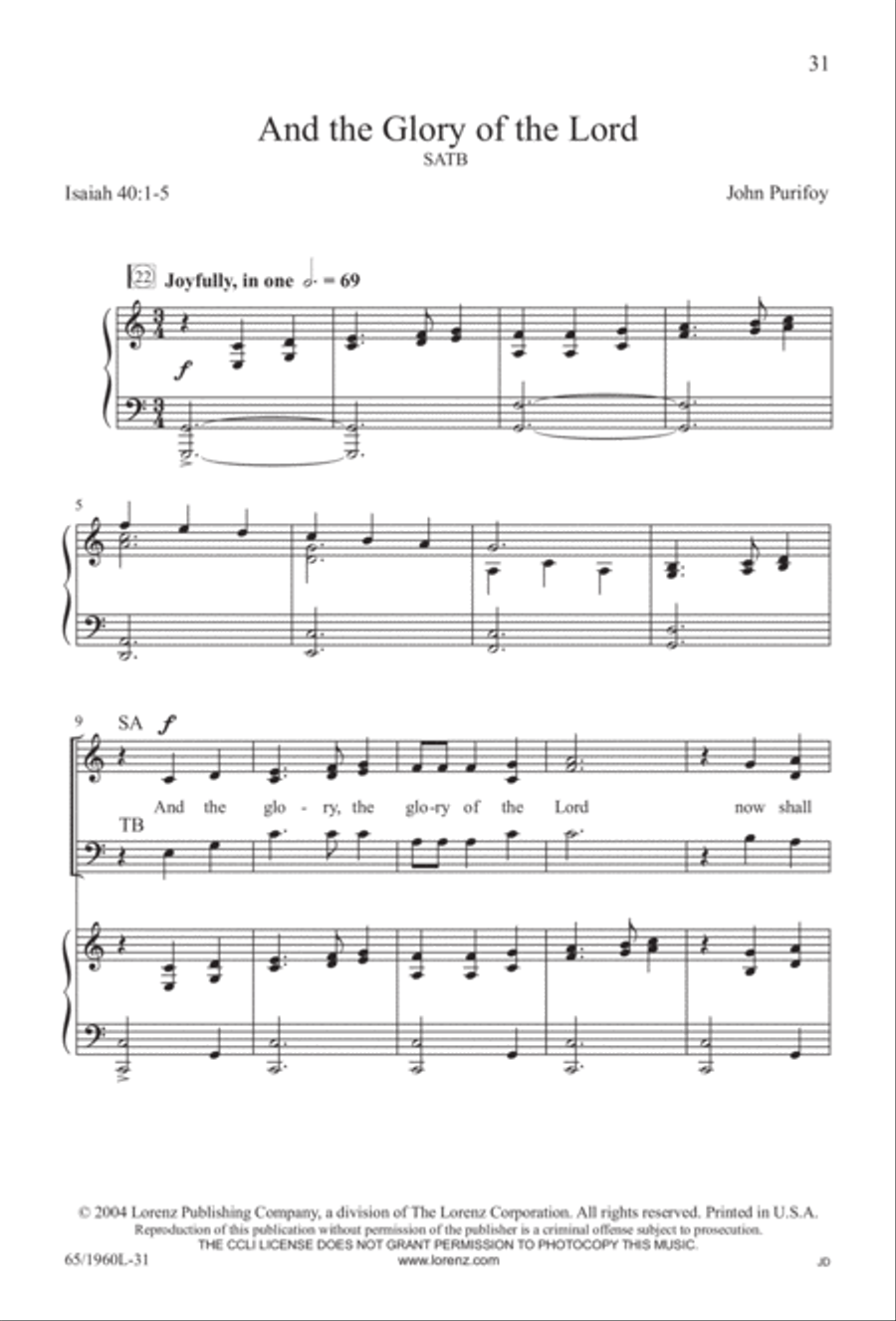 A New Birth...A New Beginning 4-Part scores gallery preview page 32