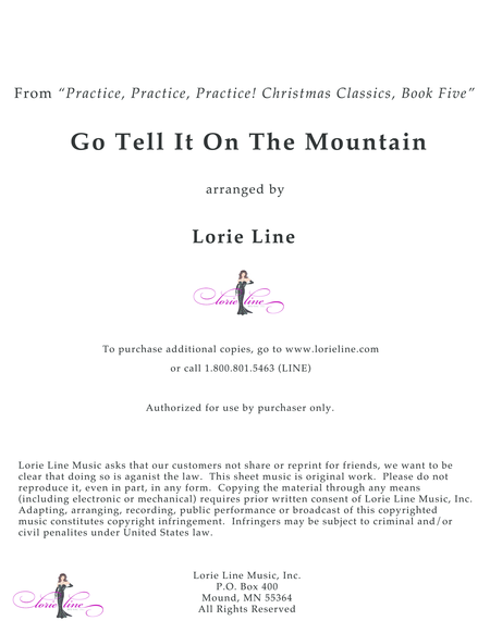Go Tell It On The Mountain - EASY!