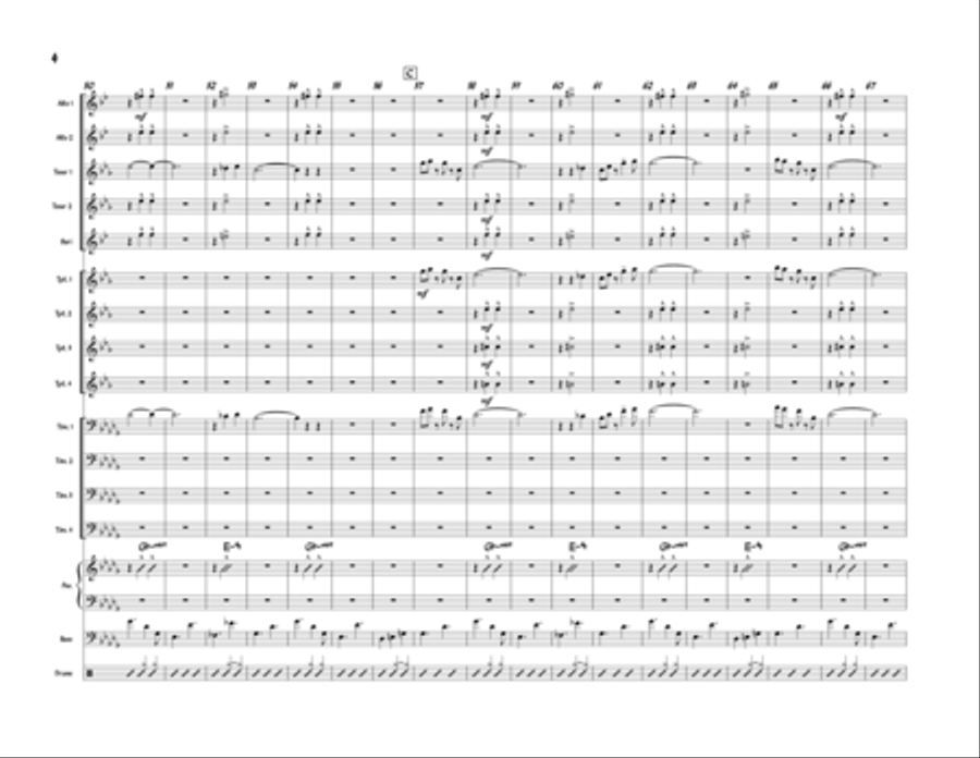 Nebula Jazz Ensemble scores gallery preview page 4