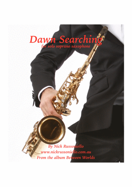 Dawn Searching- Solo soprano saxophone image number null