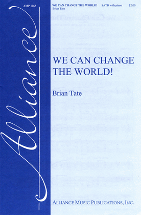 Book cover for We Can Change the World!