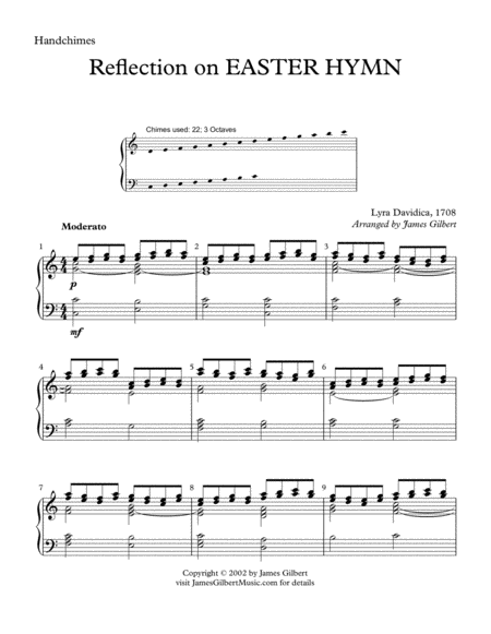 Reflection on EASTER HYMN image number null