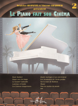 Book cover for Le Piano fait son cinema - Volume 2