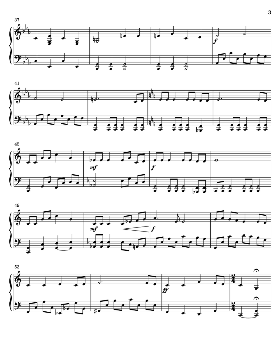 Christmas Medley Piano Solo scores gallery preview page 3