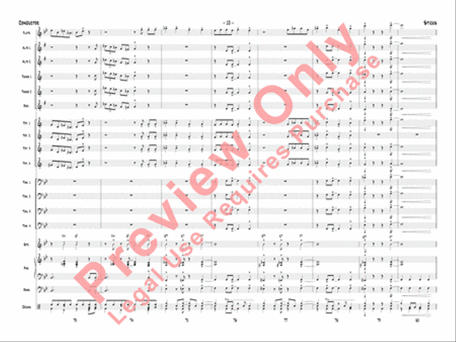 Sticks Sticks Jazz Ensemble scores gallery preview page 13