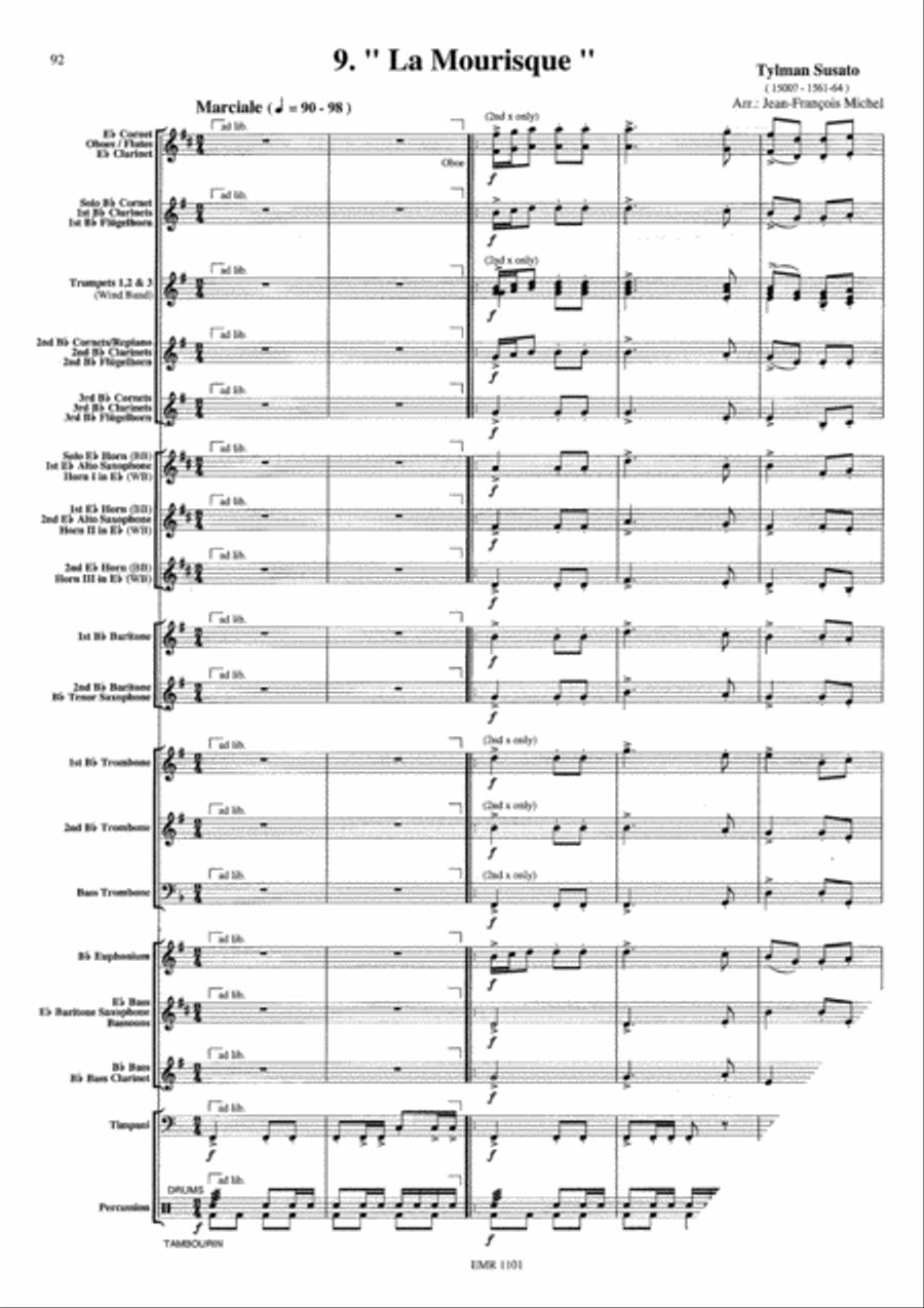 Musica Sacra Concert Band scores gallery preview page 11