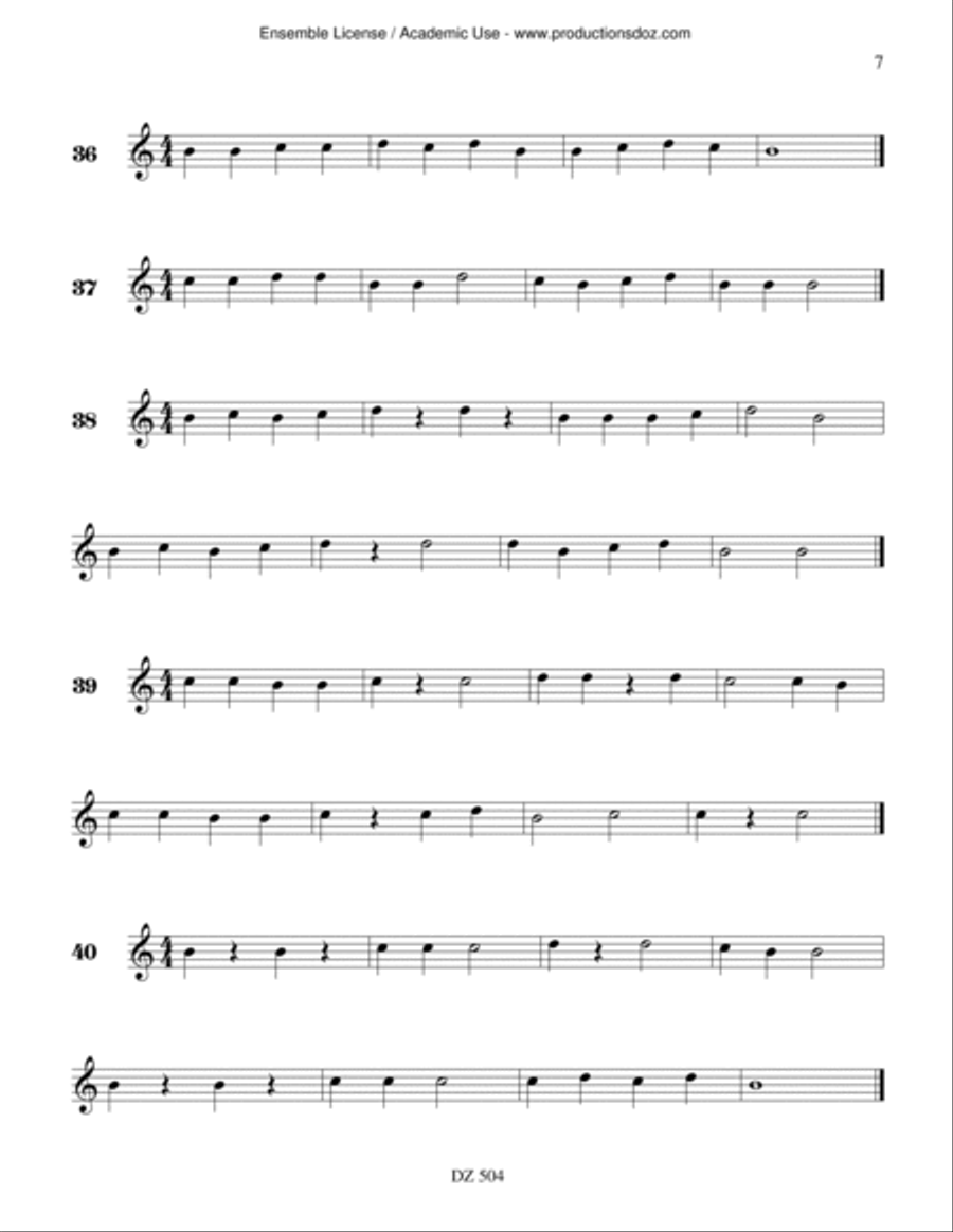 Exercices progressifs de lecture à vue Classical Guitar scores gallery preview page 6