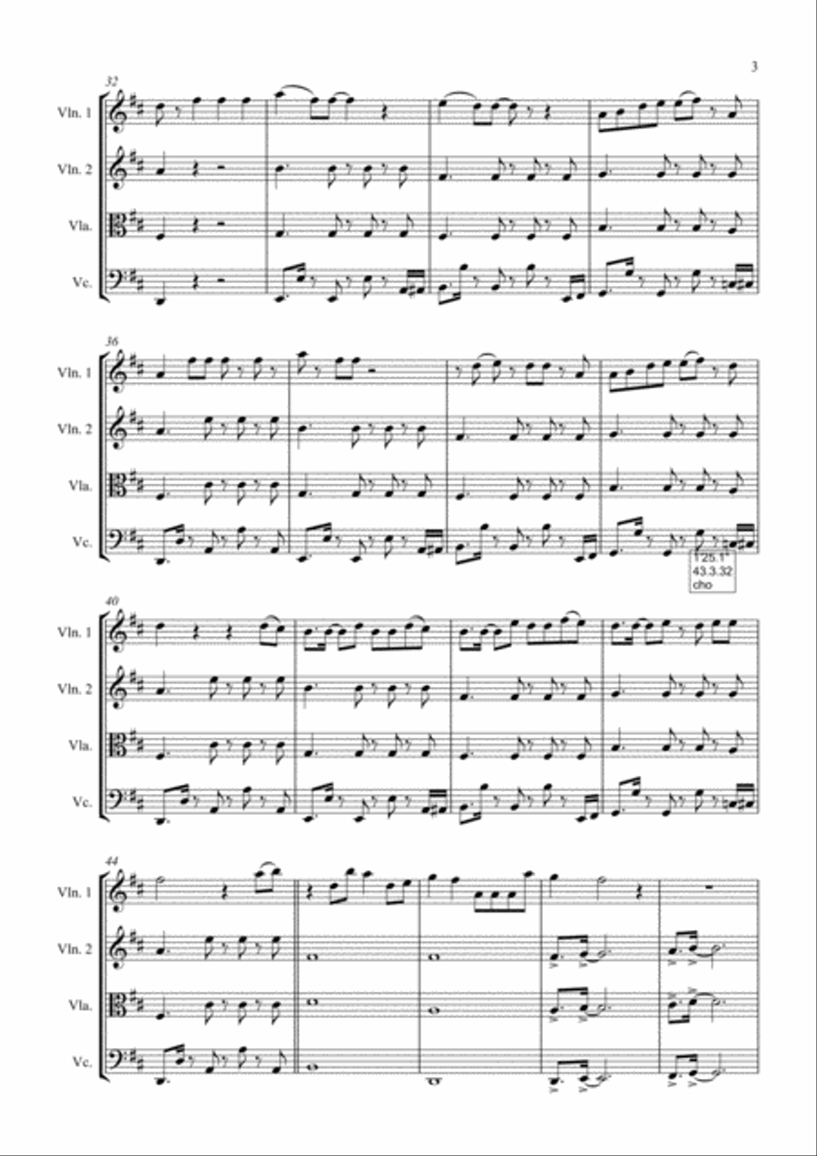 Don't Start Now Small Ensemble scores gallery preview page 3