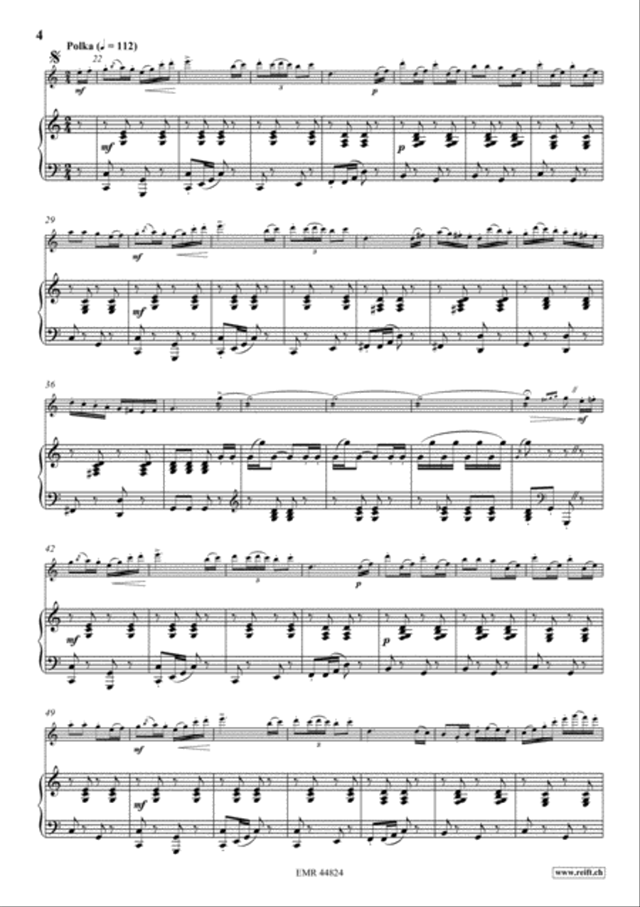 Souvenir de St.-Petersbourg Piccolo scores gallery preview page 5