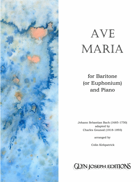 Bach-Gounod: Ave Maria for Baritone (or Euphonium) and Piano image number null