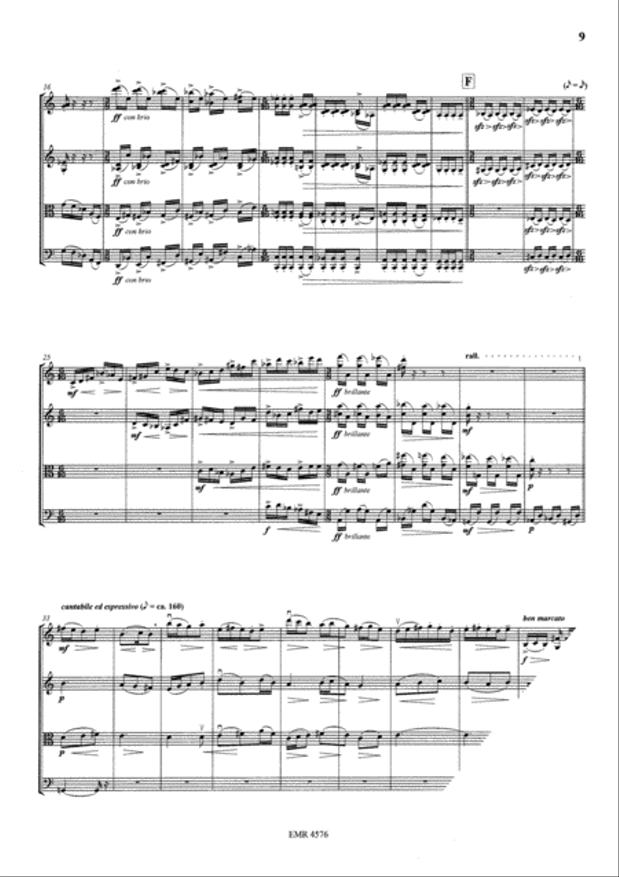 String Quartet String Quartet scores gallery preview page 6