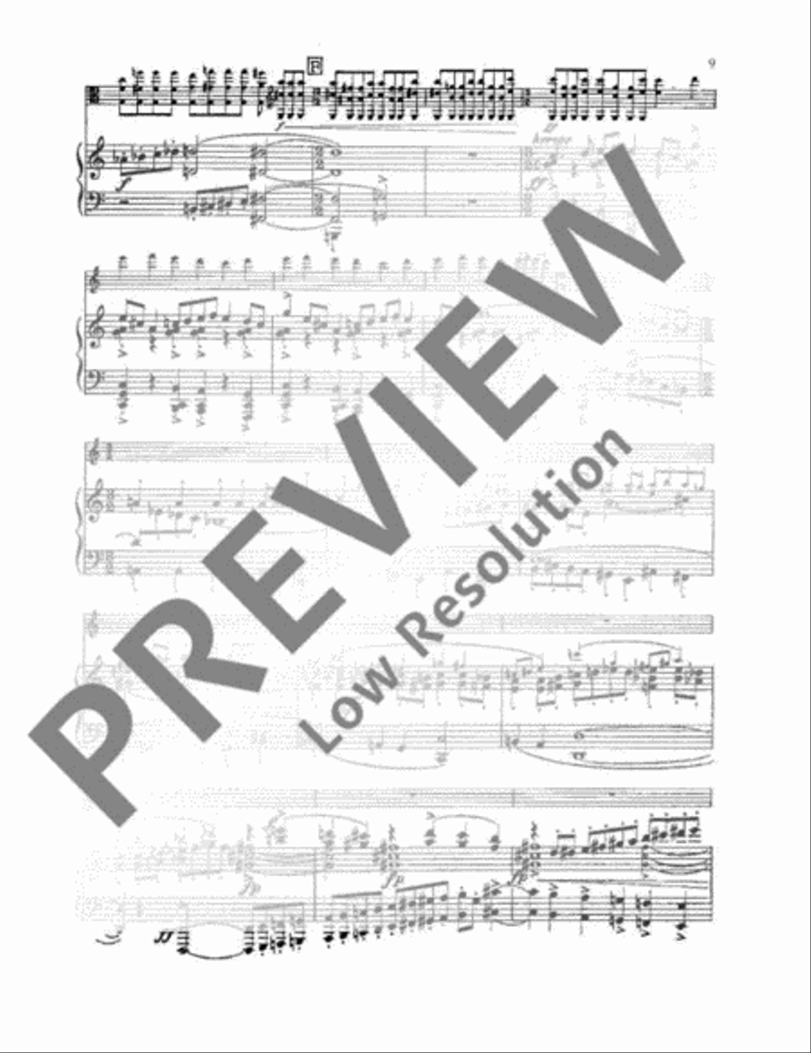 Konzertmusik Piano scores gallery preview page 10