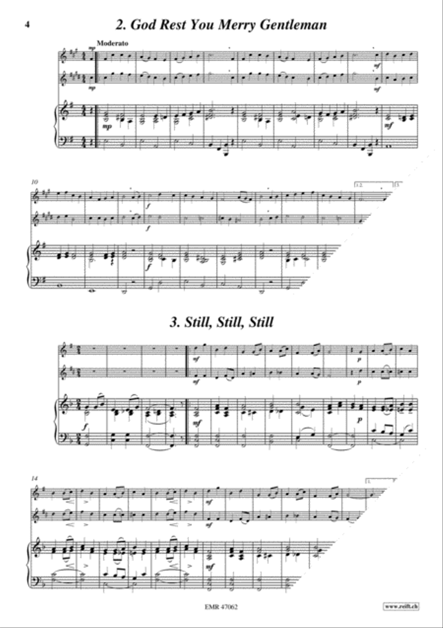 28 Weihnachtsmelodien Vol. 1 + 2 Woodwind Duet scores gallery preview page 14
