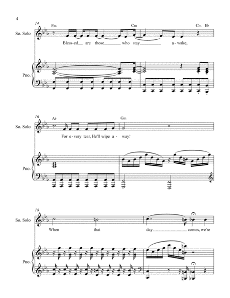 Holy is the Lord Voice scores gallery preview page 4