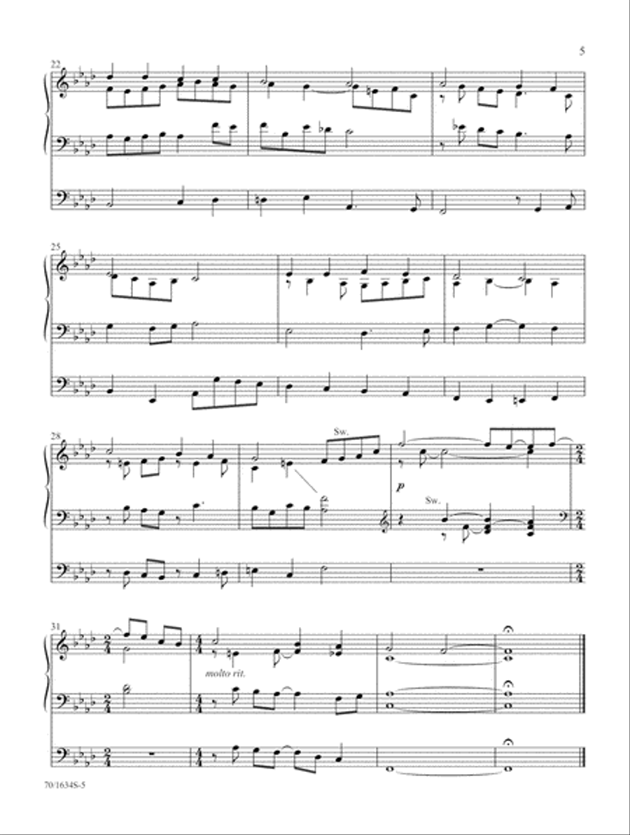 In the Cross of Christ In the Cross of Christ Organ scores gallery preview page 5