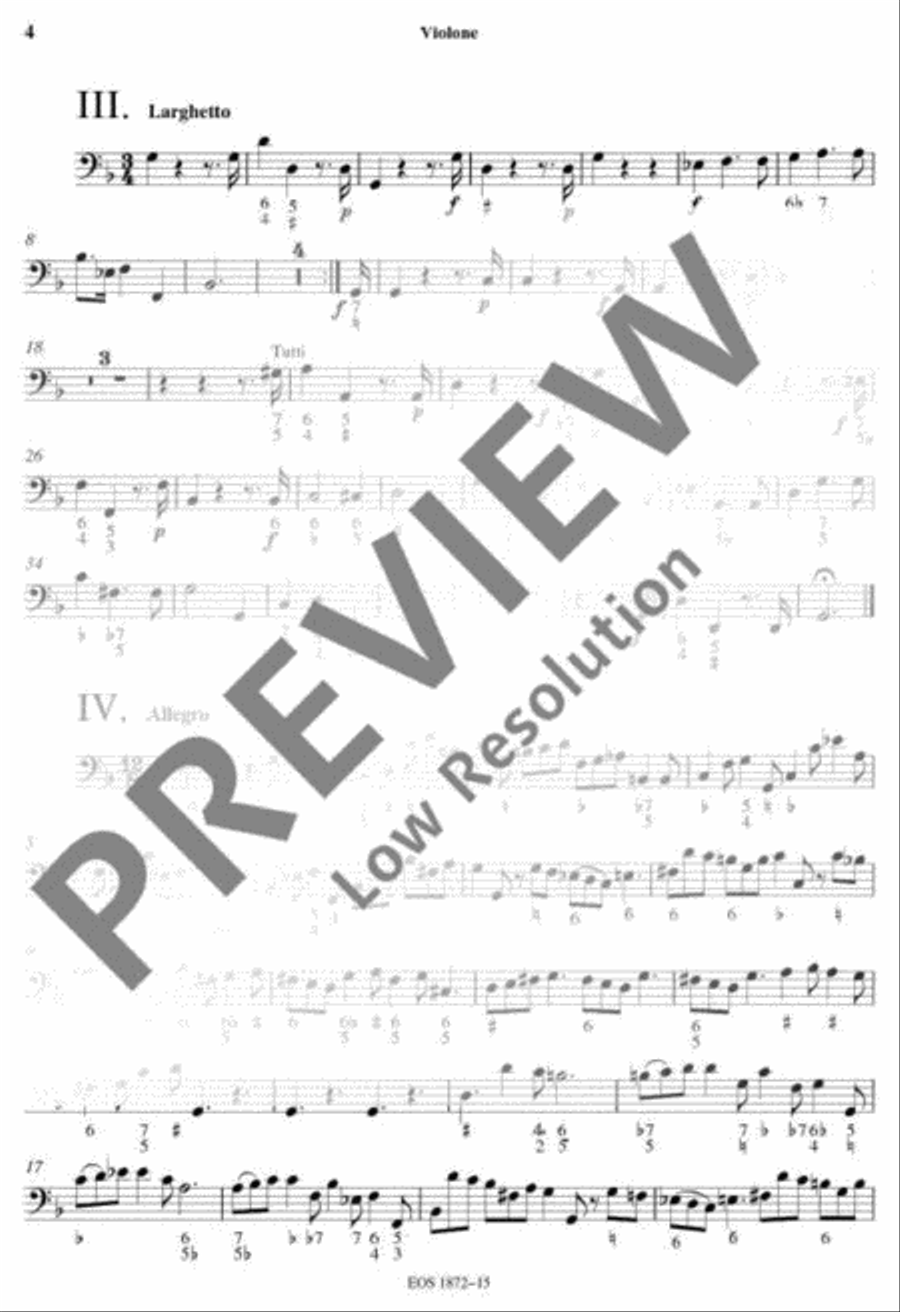 L'Estro Armonico Double Bass scores gallery preview page 4