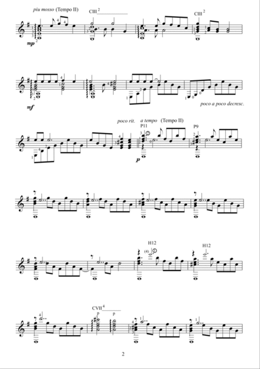 Memento Memento Acoustic Guitar scores gallery preview page 2