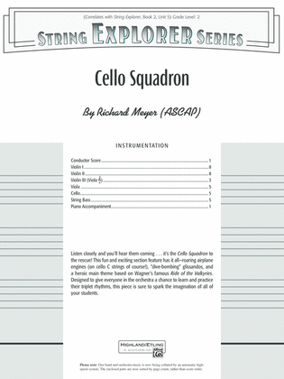 Cello Squadron: Score