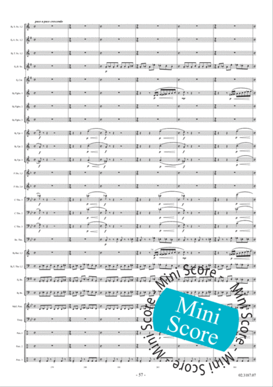 Fleodrodum Fanfare Band scores gallery preview page 63