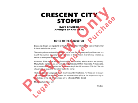 Crescent City Stomp image number null
