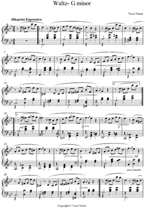 Waltz in G minor