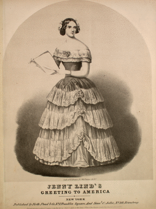 Jenny Lind's Greeting to America