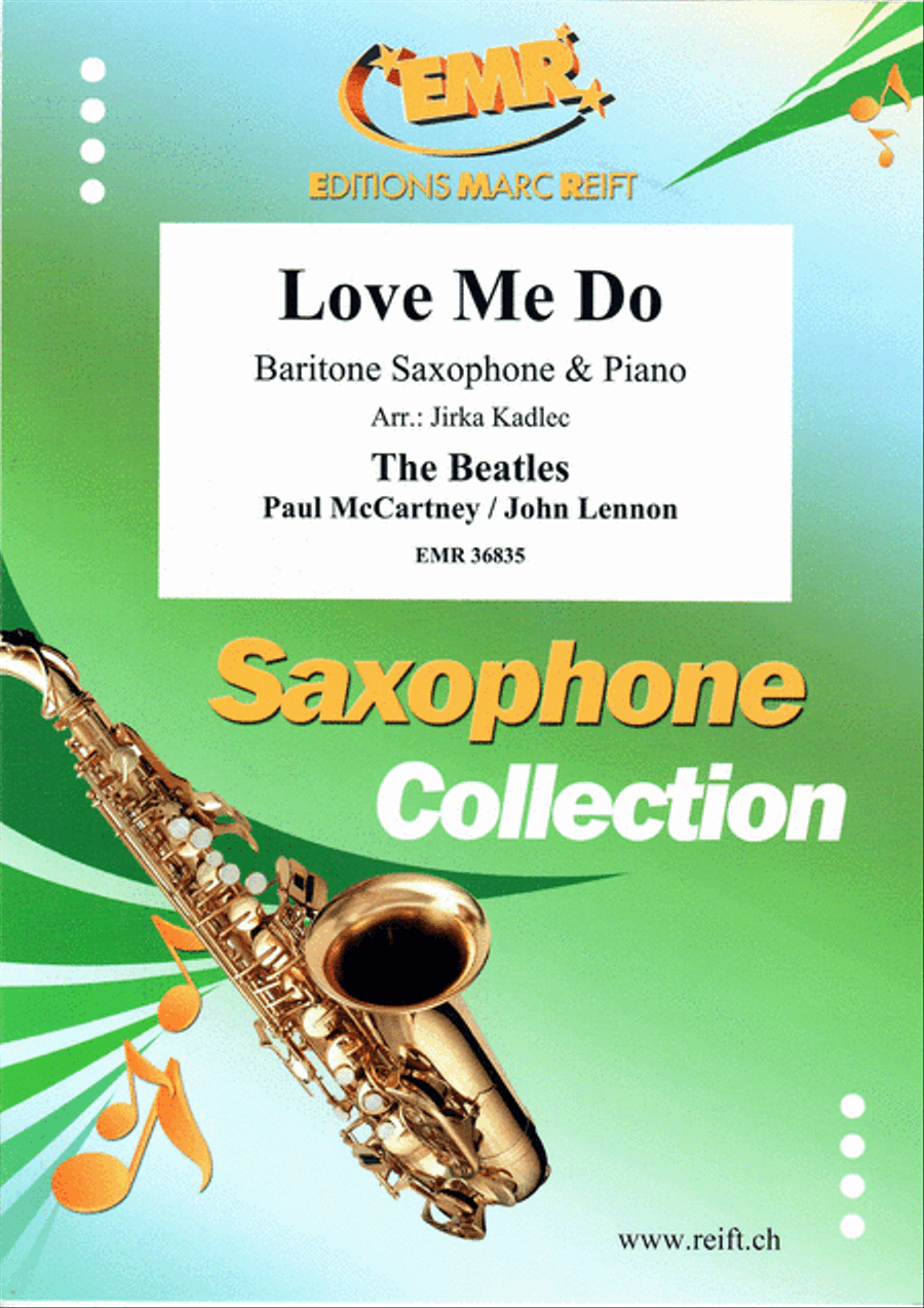 Love Me Do Love Me Do Baritone Saxophone scores gallery preview page 1