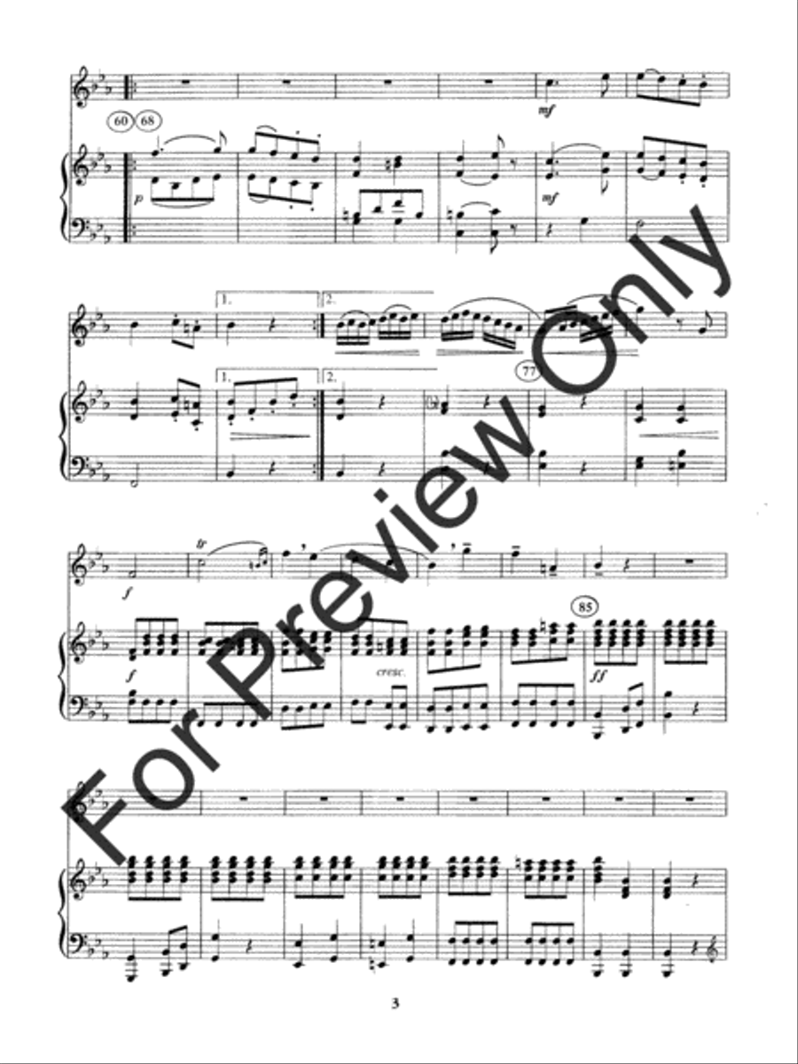 Alleluja Exultate Tuba scores gallery preview page 6