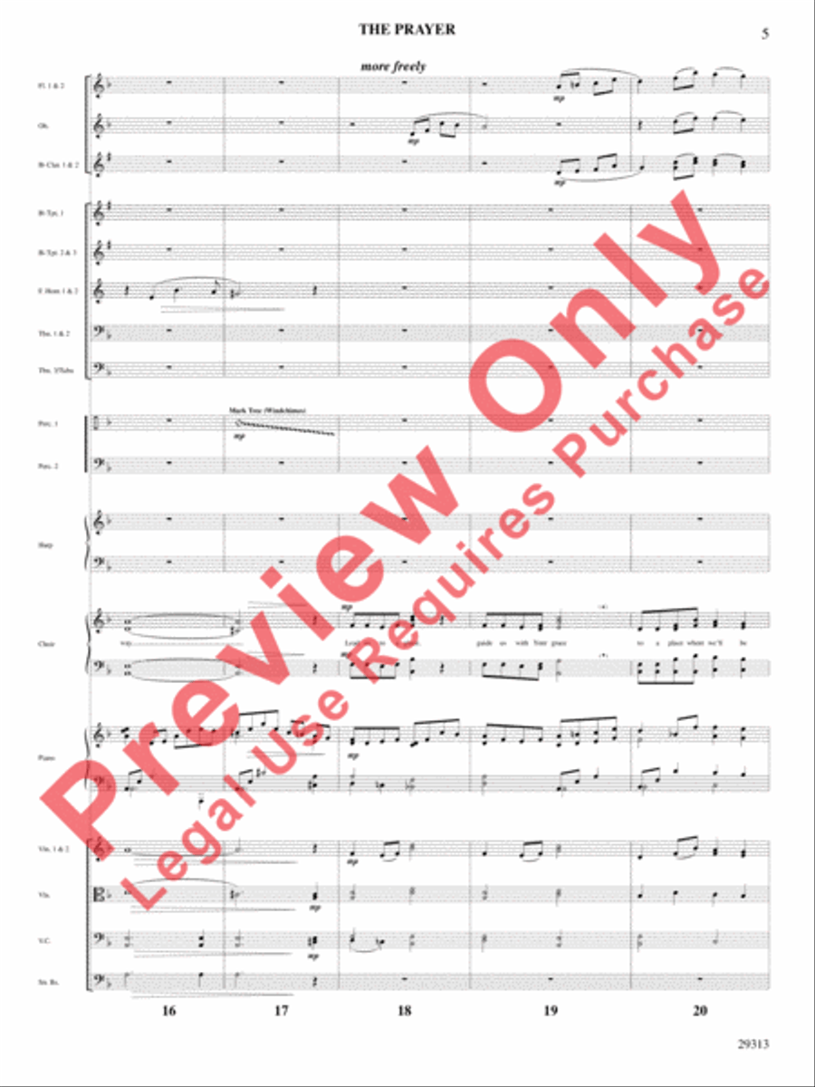 The Prayer Choir scores gallery preview page 6