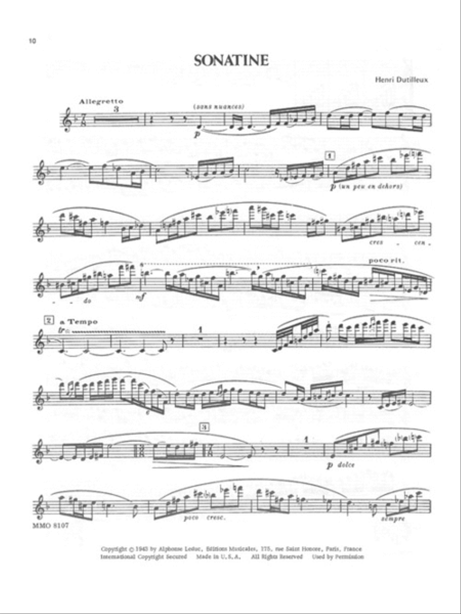 Advanced Flute Solos - Volume 5 Flute Solo scores gallery preview page 4