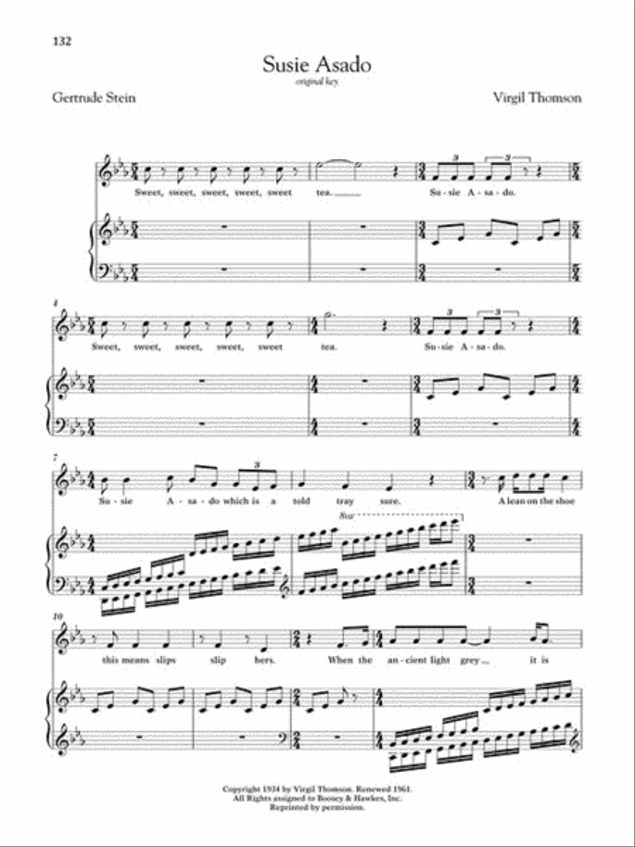 Virgil Thomson - Collected Songs Voice scores gallery preview page 5