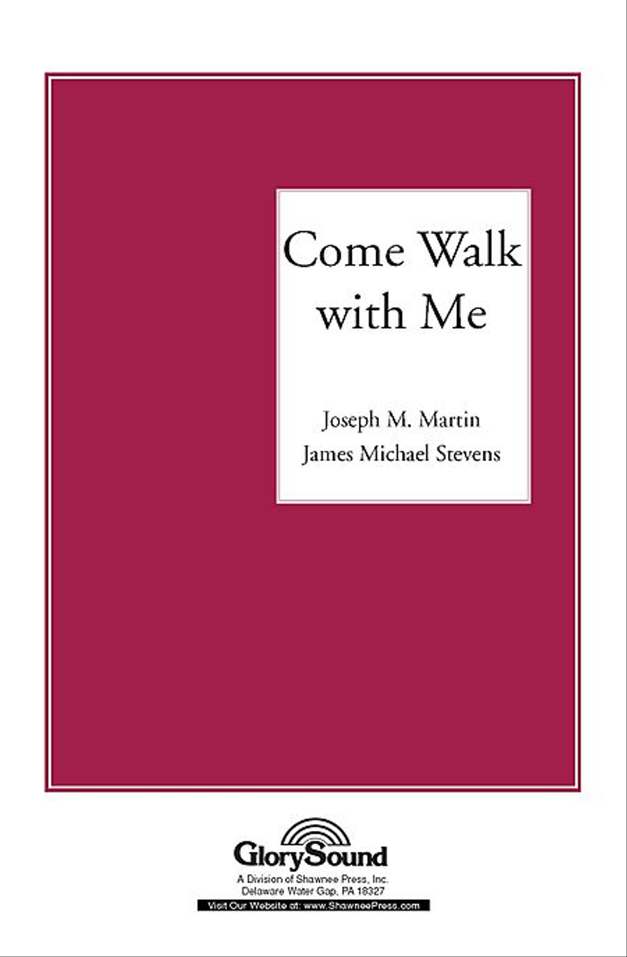 Come Walk with Me 4-Part scores gallery preview page 1