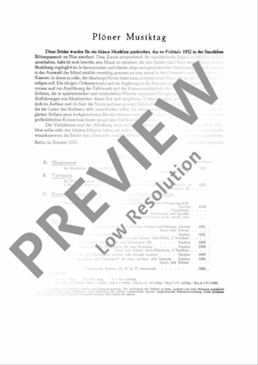 Plöner Musiktag Plöner Musiktag Clarinet scores gallery preview page 3
