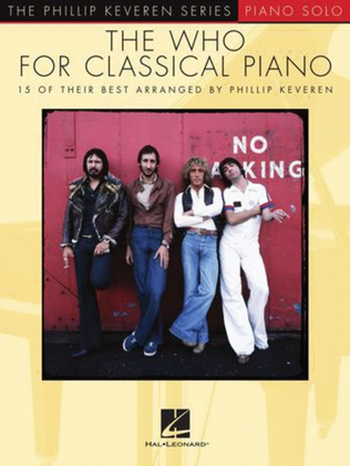Book cover for The Who for Classical Piano