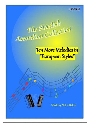 Book cover for The Swedish Accordion Collection Book 2