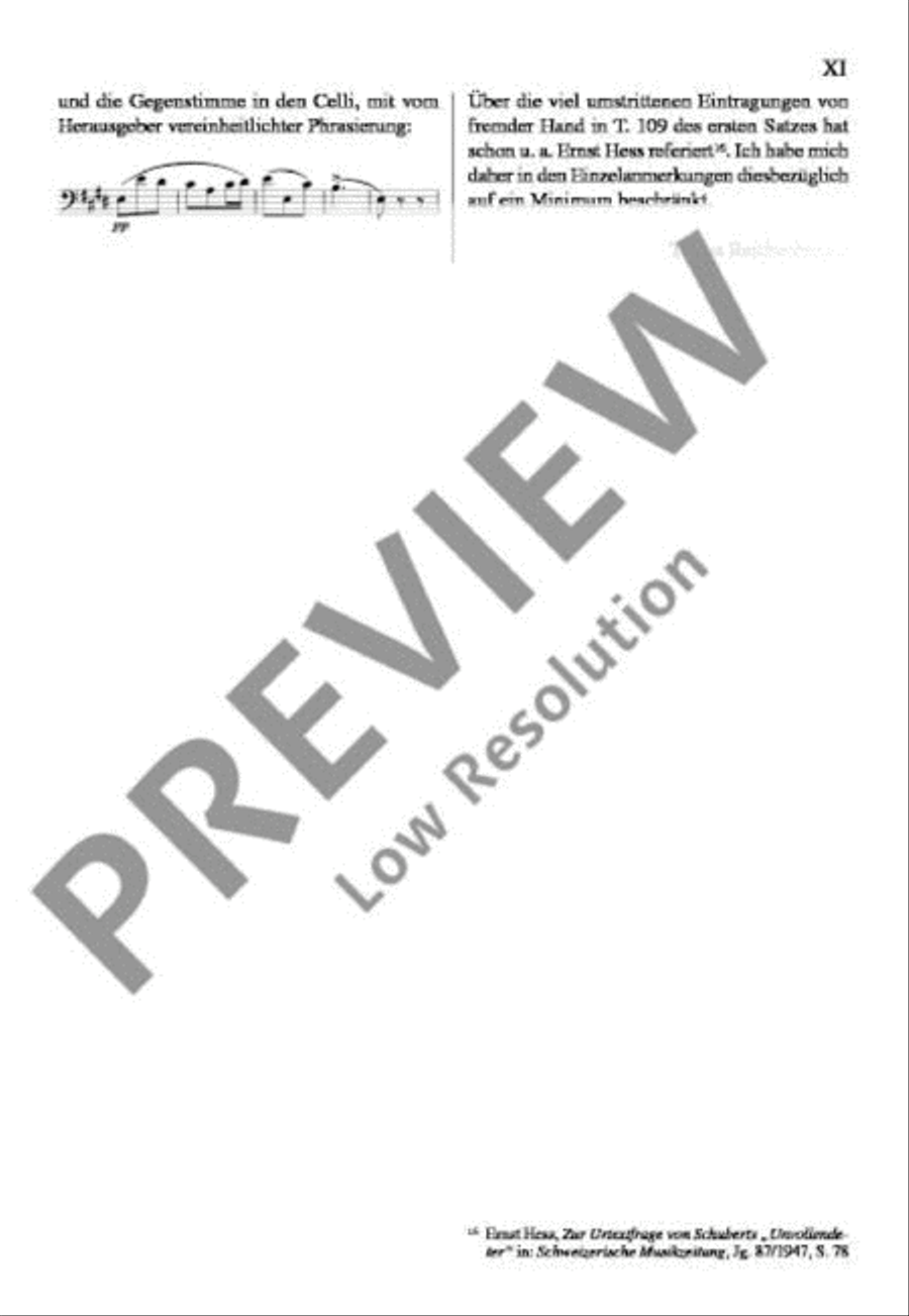 Symphony No. 8 B minor Orchestra scores gallery preview page 12