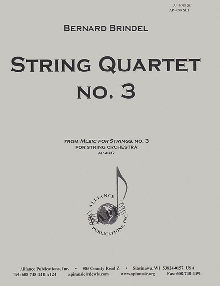 String Quartet No. 3 - Set