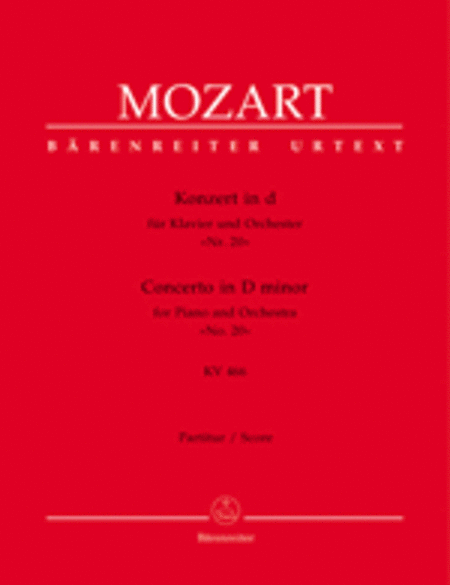 Concerto for Piano and Orchestra no. 20 in D minor K. 466