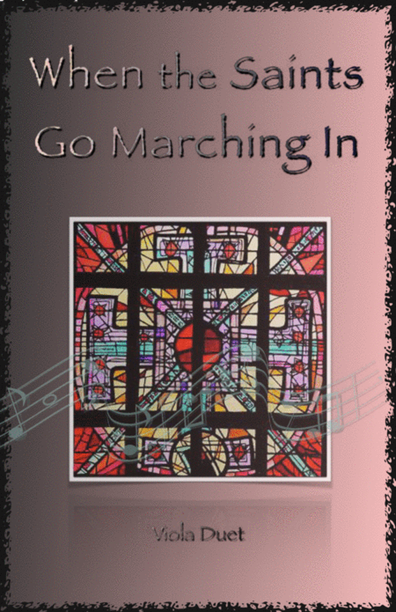 When the Saints Go Marching In, Gospel Song for Viola Duet