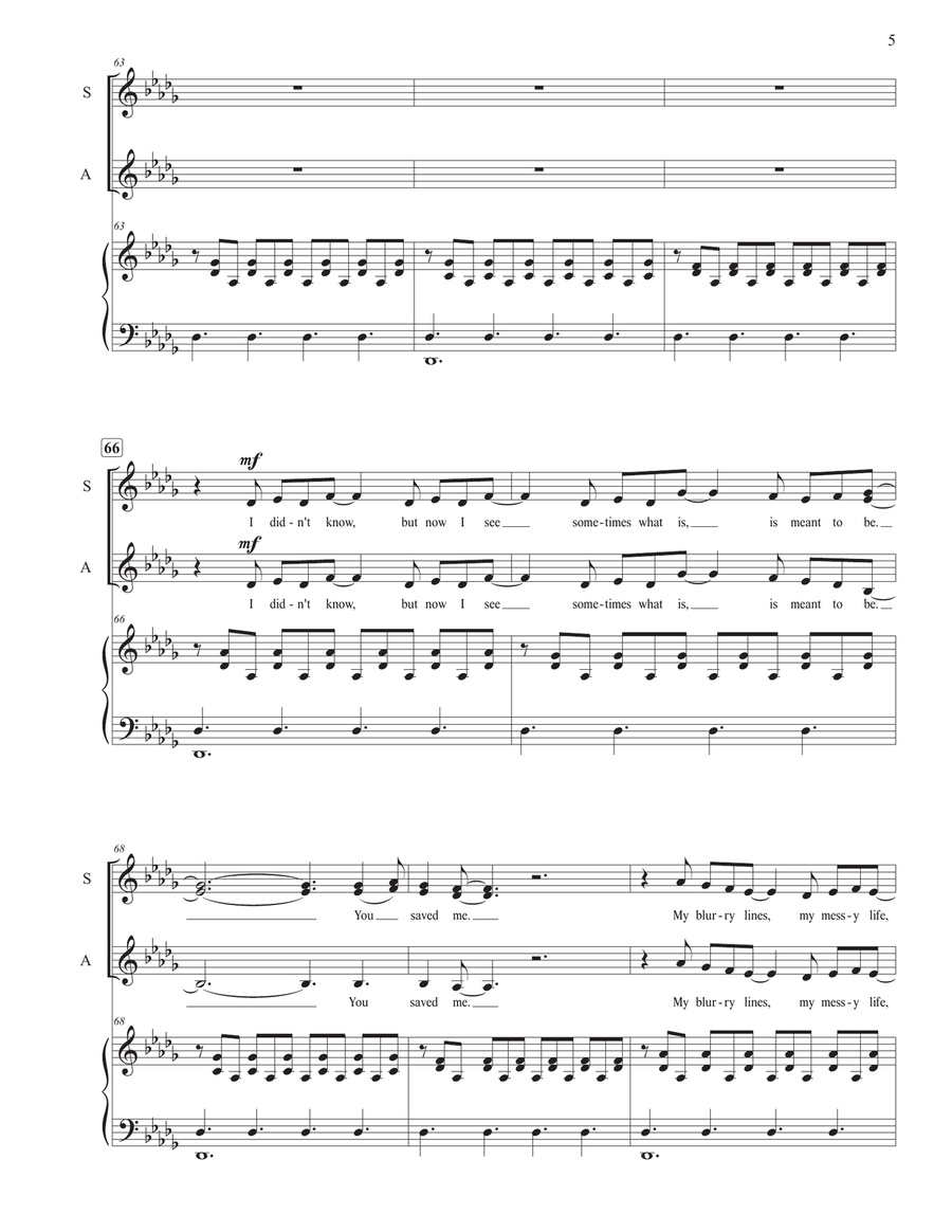 Everything Changes Everything Changes SSA scores gallery preview page 5