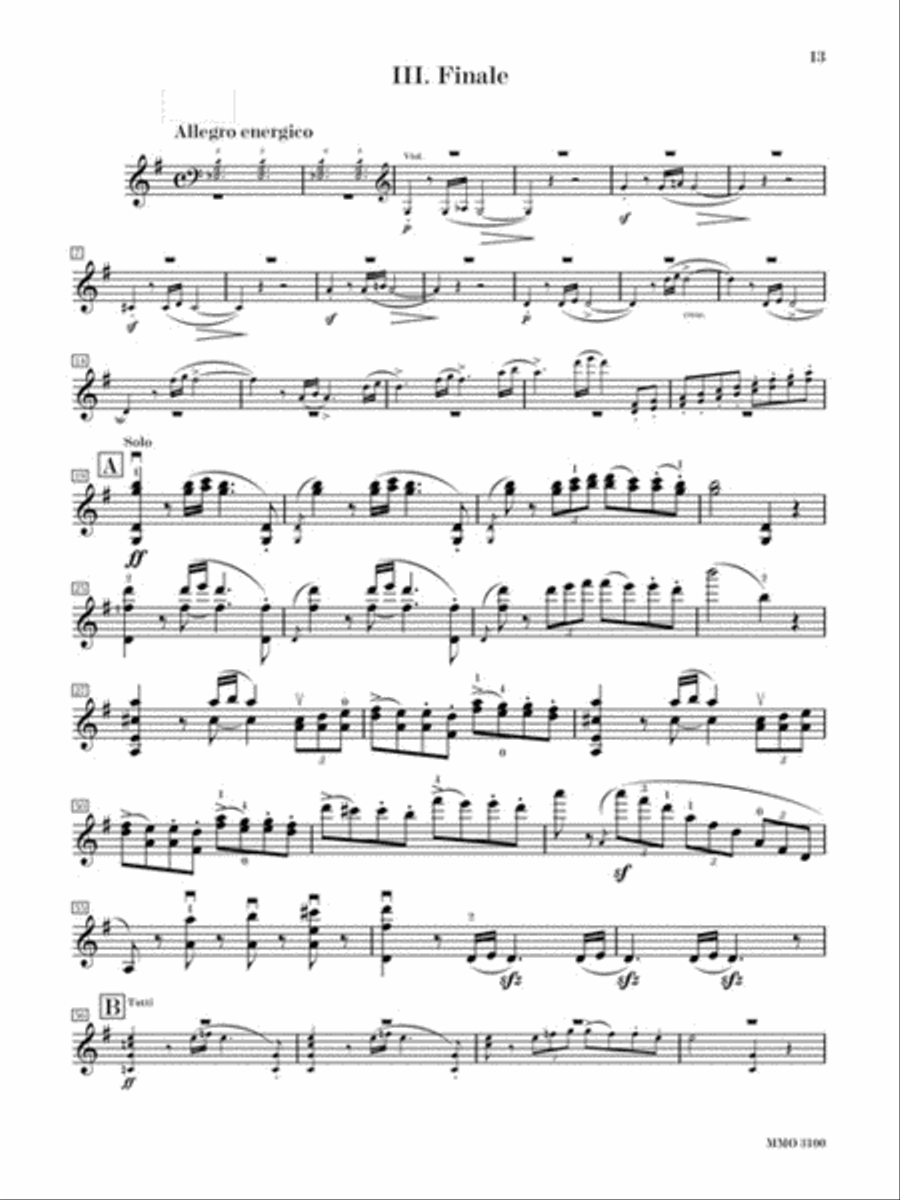 BRUCH Violin Concerto No. 1 in G minor, op. 25 Violin Solo scores gallery preview page 5